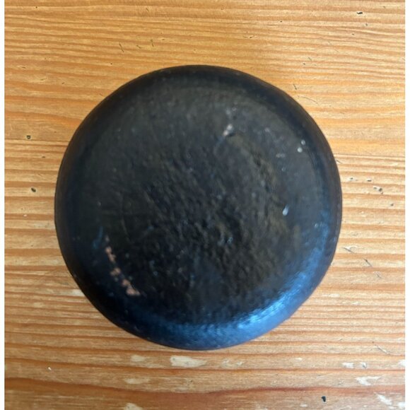 Handcrafted Black Clay Bowl Mandala Design Trinket Dish Votive Tea Lite Holder - Picture 3 of 5